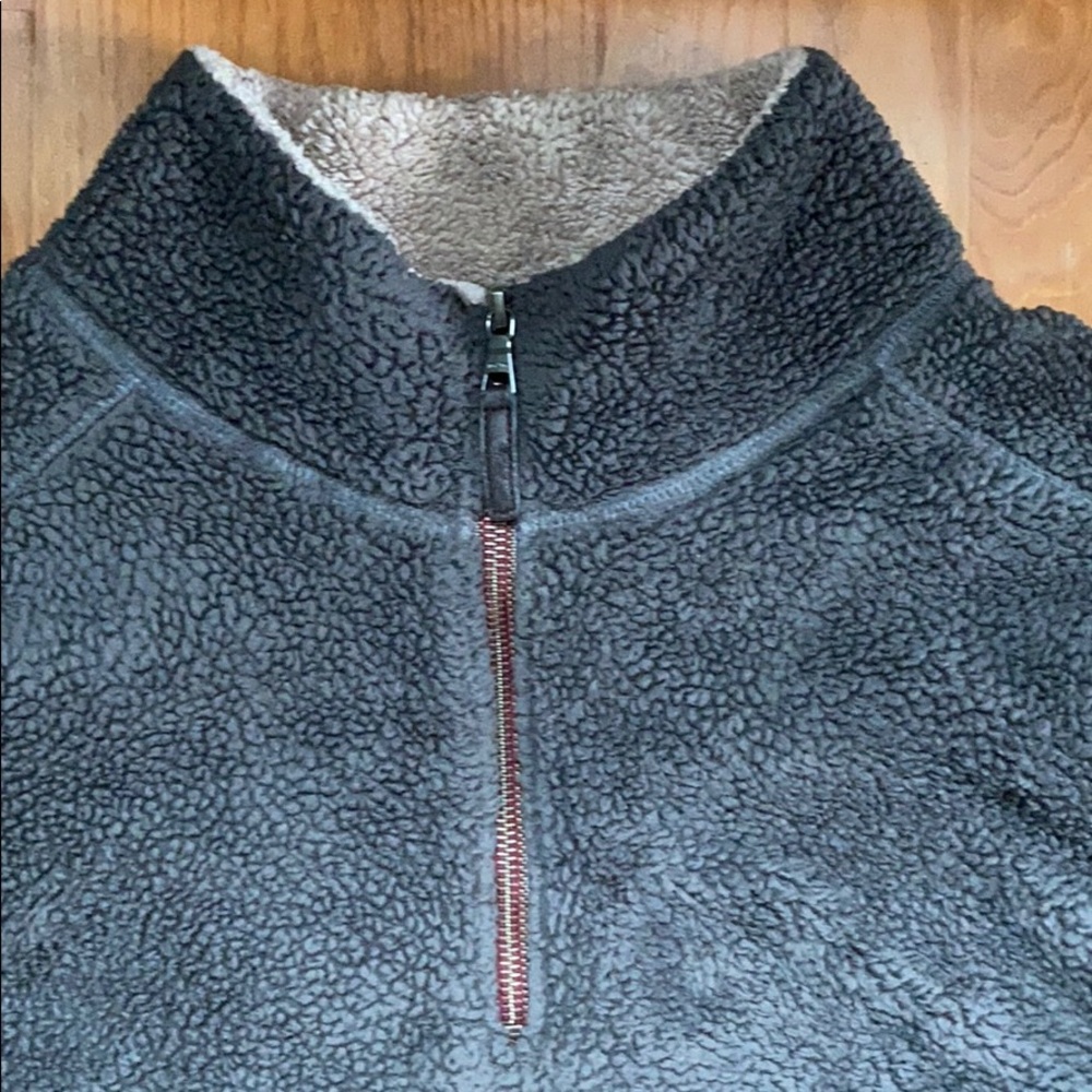Fuzzy Quarter Zip - Picture 2 of 3
